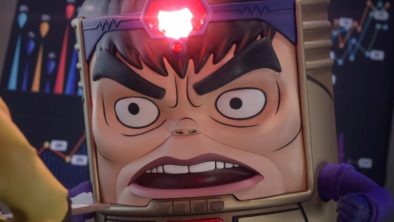 Modok yelling