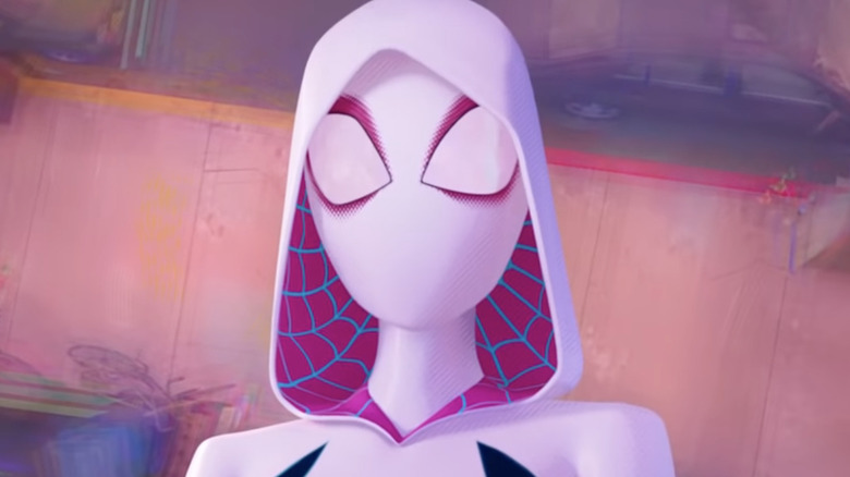 Spider-Gwen from Spider-Man Across the Spiderverse Pt 1