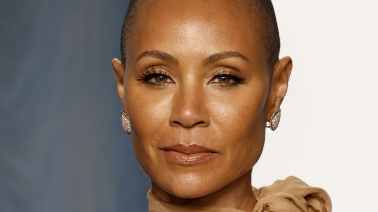 Jada Pinkett-Smith shaved head