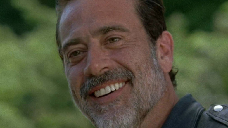 The Walking Dead Neegan smiling