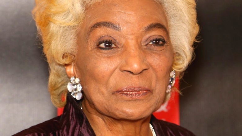 Nichelle Nichols smiling