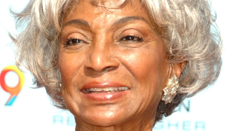 Nichelle Nichols smiling