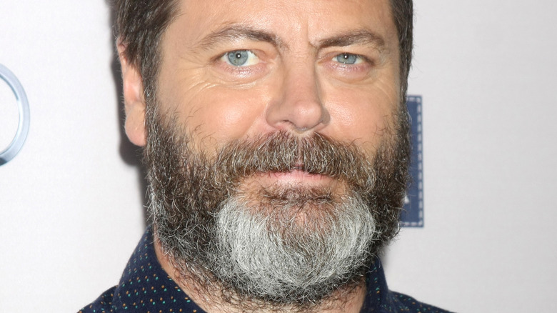 Nick Offerman at a Fargo event