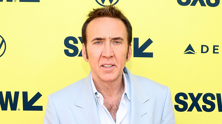 Nicholas Cage at event