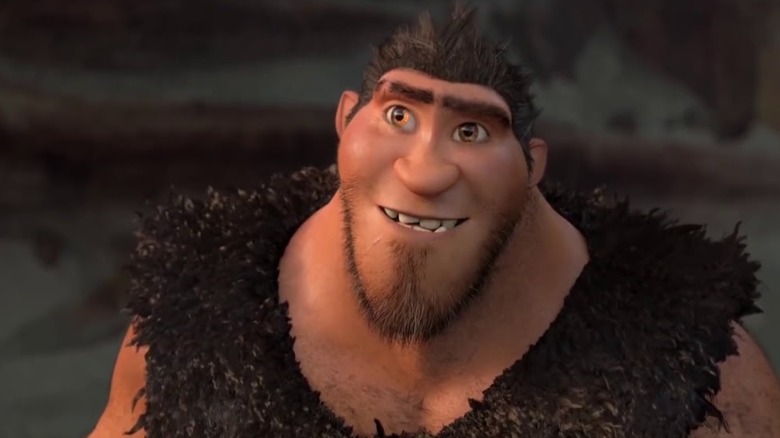 Grug smiling in The Croods (2013)
