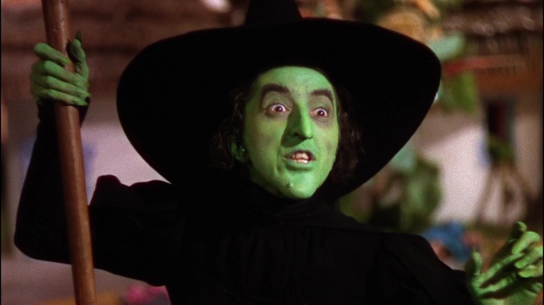 The Wicked Witch of the West speaking in The Wizard of Oz