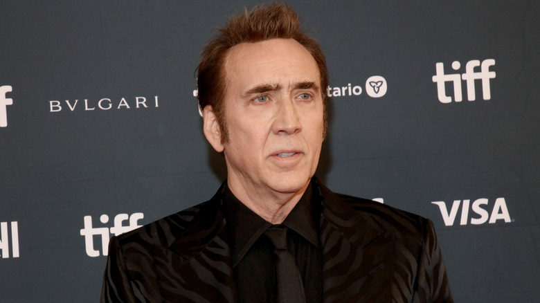 Nicolas Cage on the red carpet