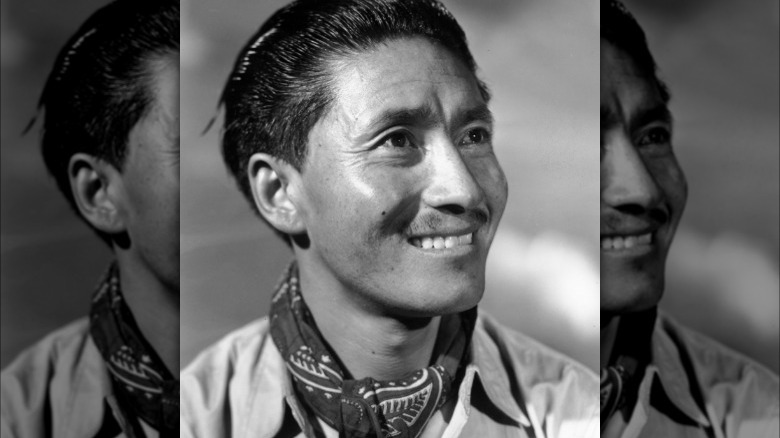 Tenzing Norgay smiling