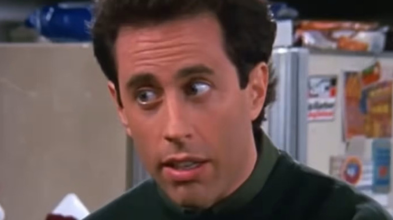 Jerry Seinfeld looking serious 