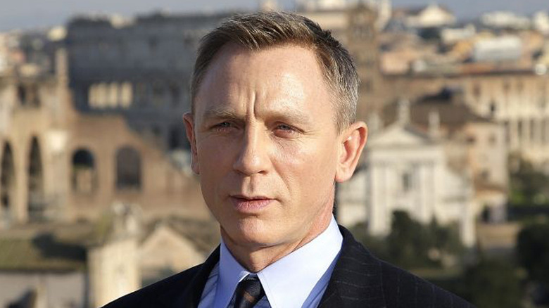 Bond in closeup in Spectre