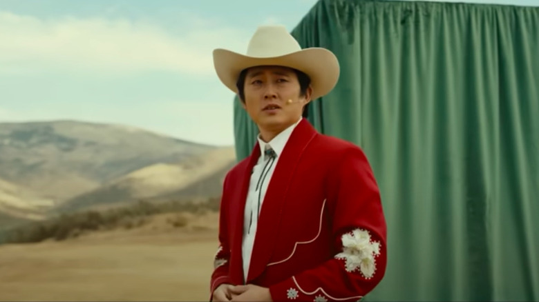 Ricky "Jupe" Park in cowboy hat
