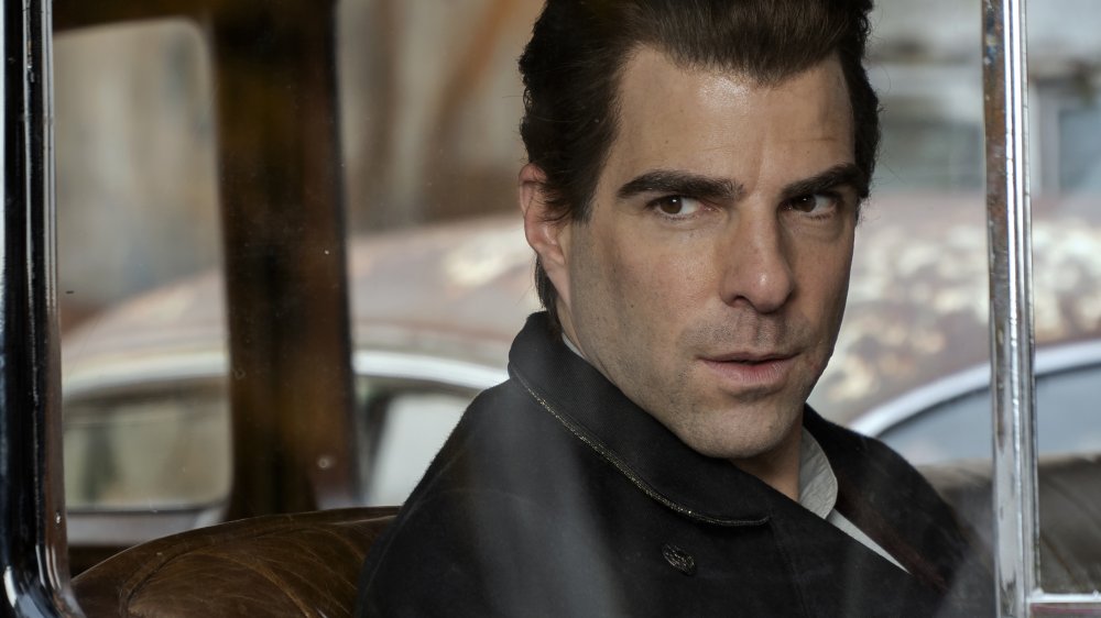 Zachary Quinto as Charlie Manx on NOS4A2