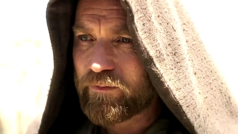 Obi-Wan Kenobi with hood up