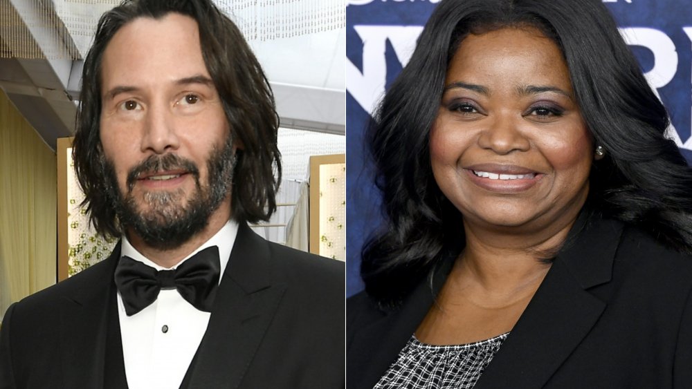 Octavia Spencer and Keanu Reeves
