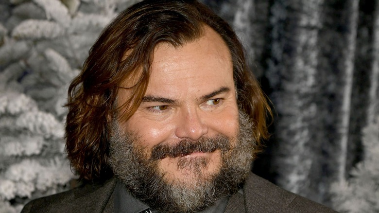 Jack Black posing