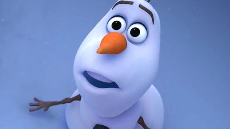 Olaf in the forest