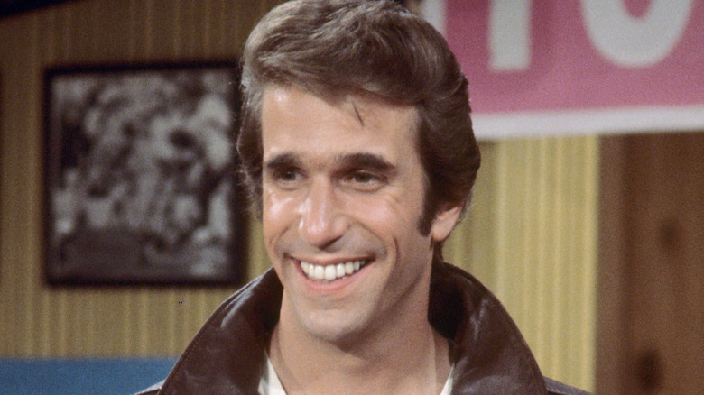 Henry Winkler as The Fonz on 