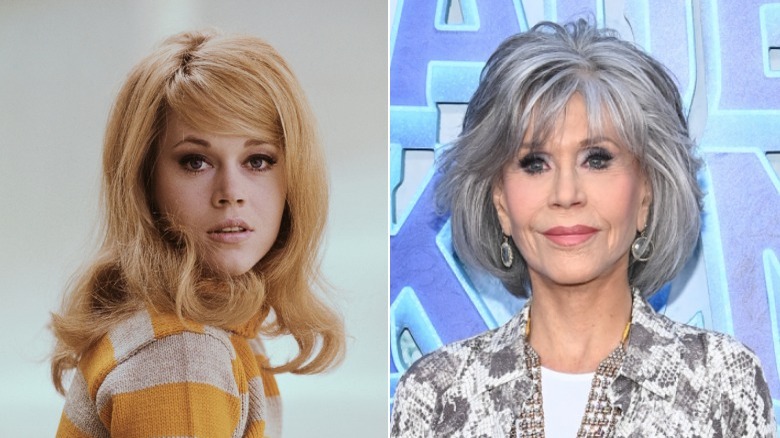 Jane Fonda posing 