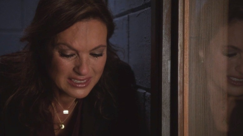 Olivia crying