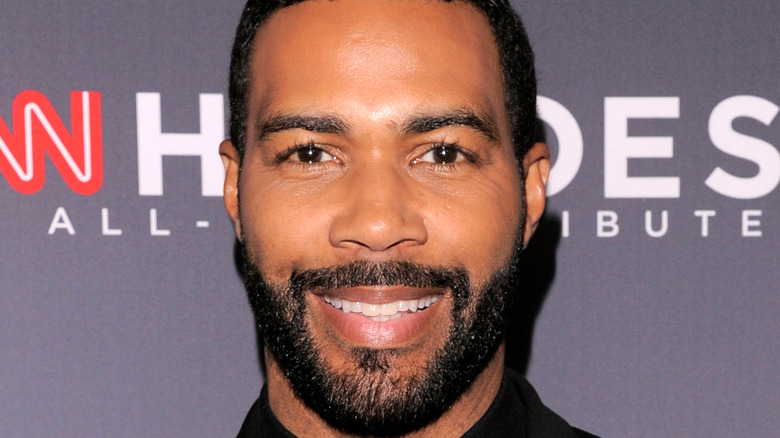 Omari Hardwick smiling red carpet