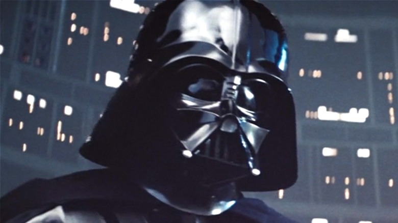 Darth Vader appearing in The Empire Strikes Back