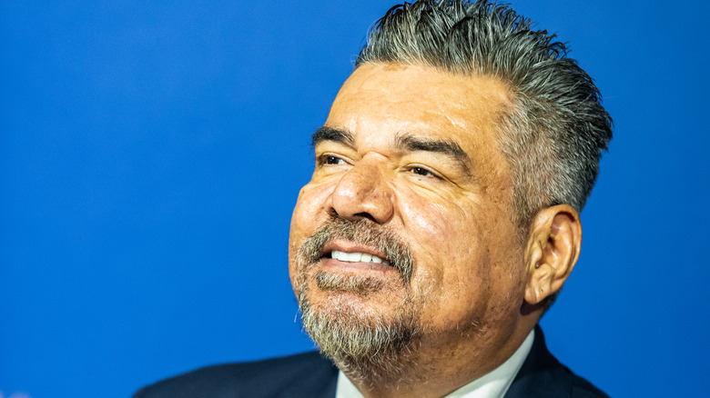 George Lopez smiling