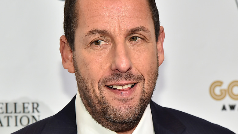 Adam Sandler smiling