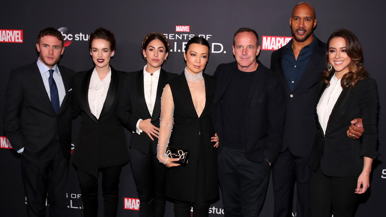 Agents of S.H.I.E.L.D. cast together