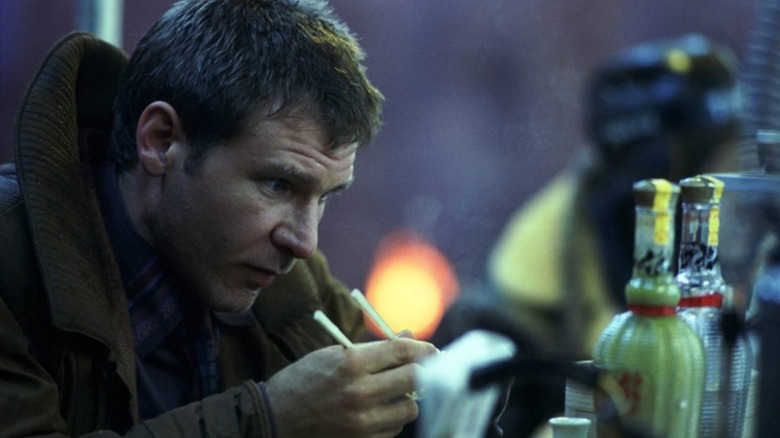 Harrison Ford as Rick Deckard in Blade Runner