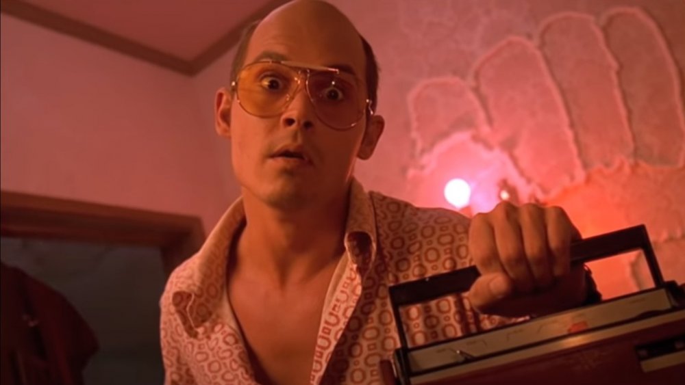 Johnny Depp as Raul Duke in Fear and Loathing in Las Vegas