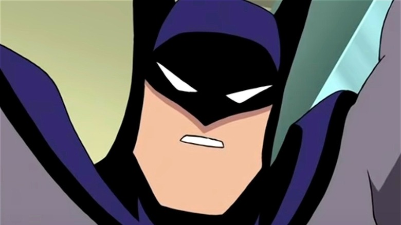 Batman angry