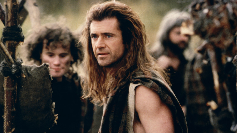 Mel Gibson as William Wallace in Braveheart (1995)