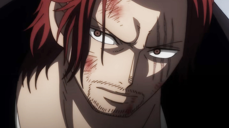One Piece Shanks Injured Face