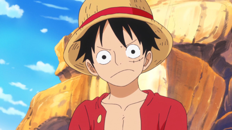 Luffy Stern Face