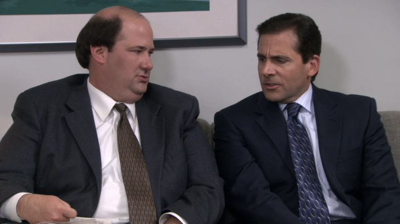 Kevin and Michael talking