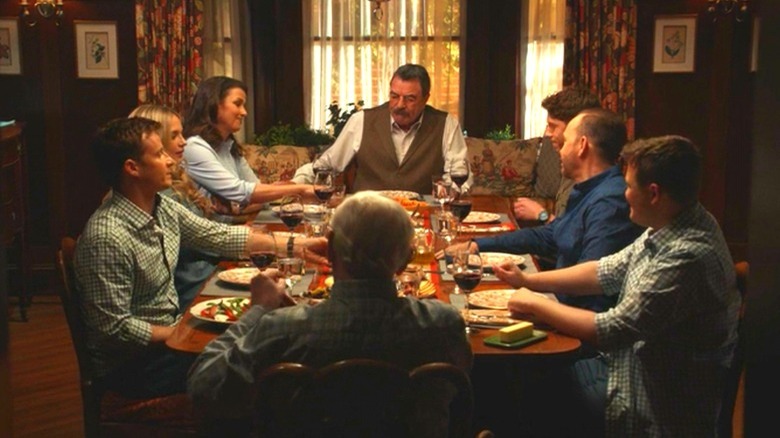 Reagan family dinner Blue Bloods