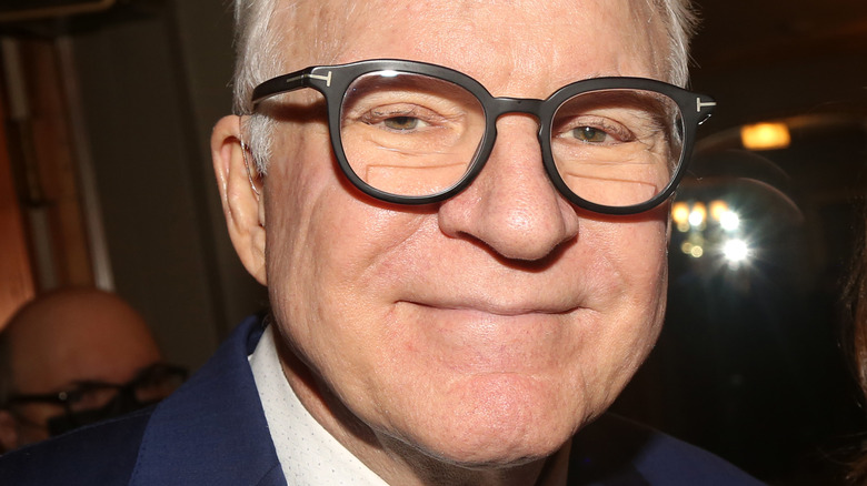 Steve Martin looking humble