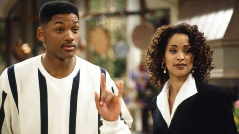 Will and Hilary in The Fresh Prince of Bel-Air