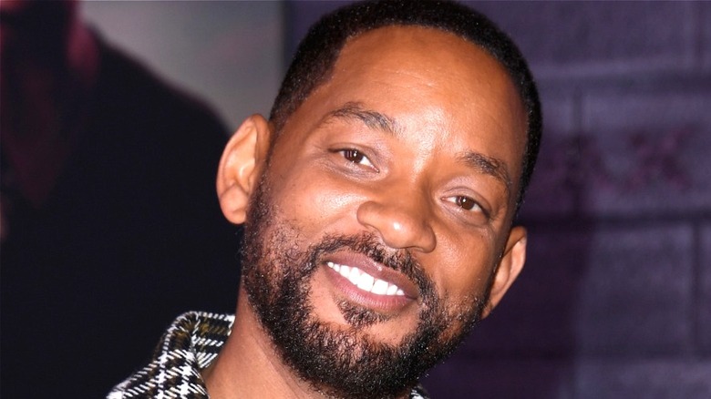 Will Smith smiles for the camera