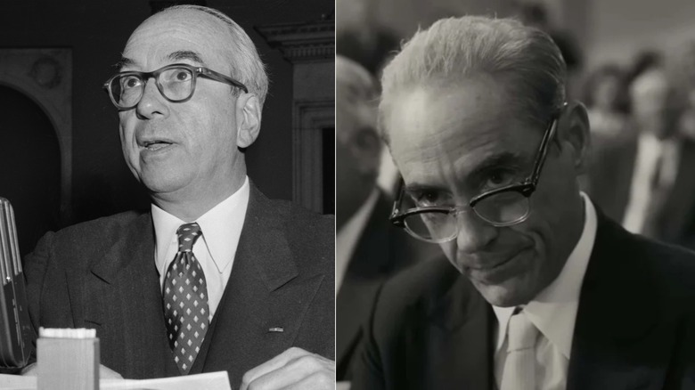 Lewis Strauss side by side