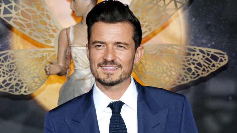 Orlando Bloom at a premiere