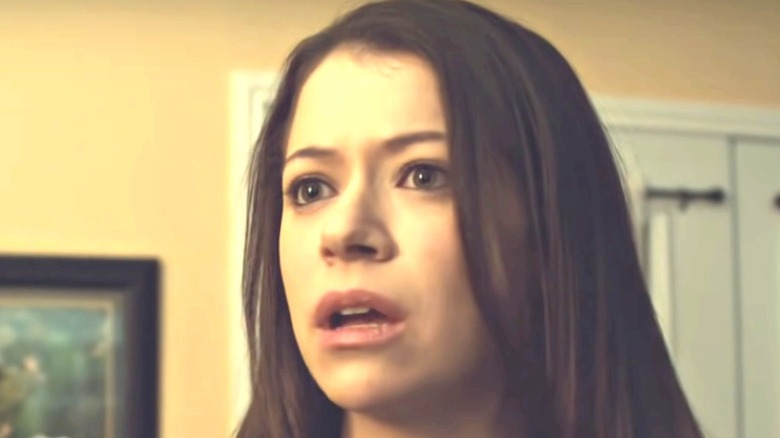 Maslany appears in Orphan Black 
