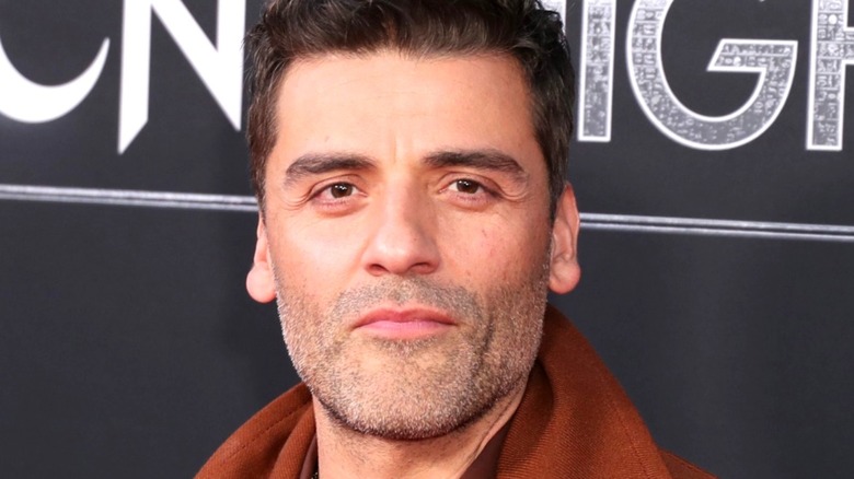 Oscar Isaac Moon Knight Logo