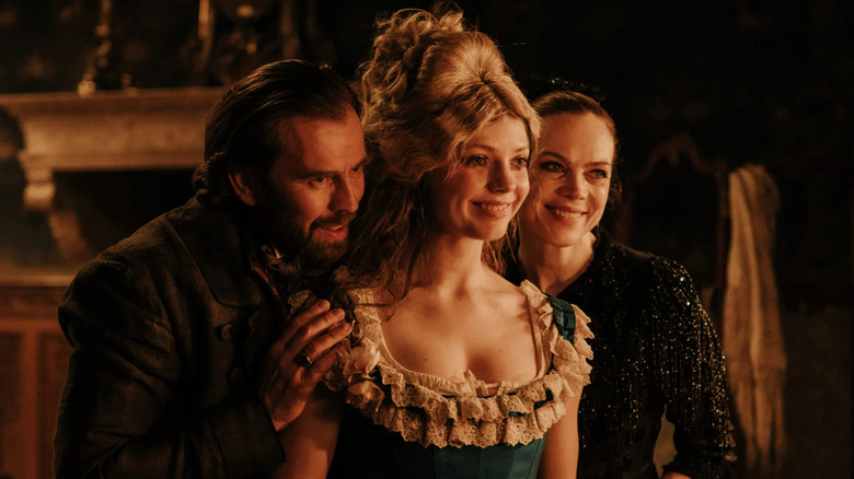 Two people with the sister in The Ugly Stepsister