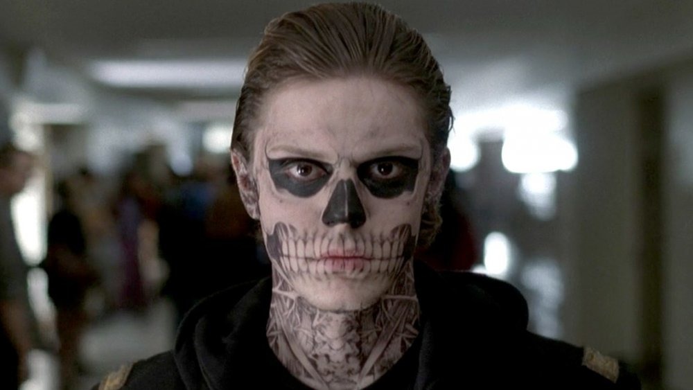Evan Peters as Tate in the first season of AHS