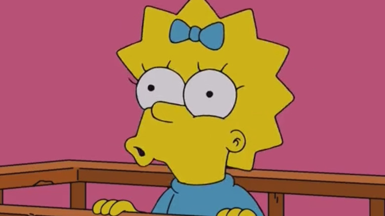 Maggie Simpson whistling