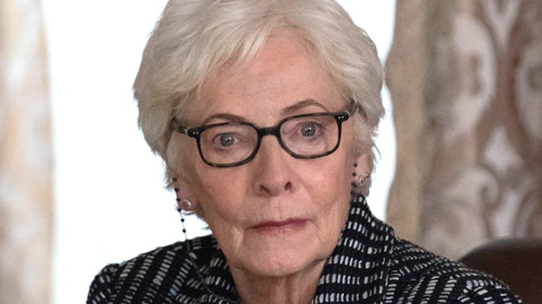 Betty Buckley in glasses