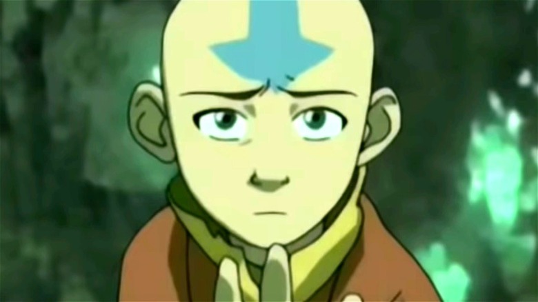 Aang looks dejected