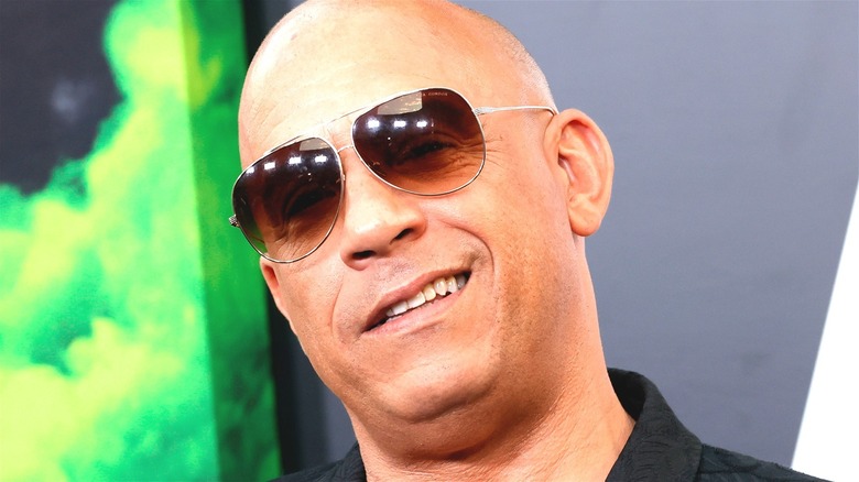 Vin Diesel smiling