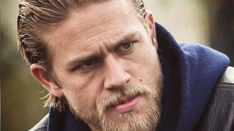 Jax Teller scowling